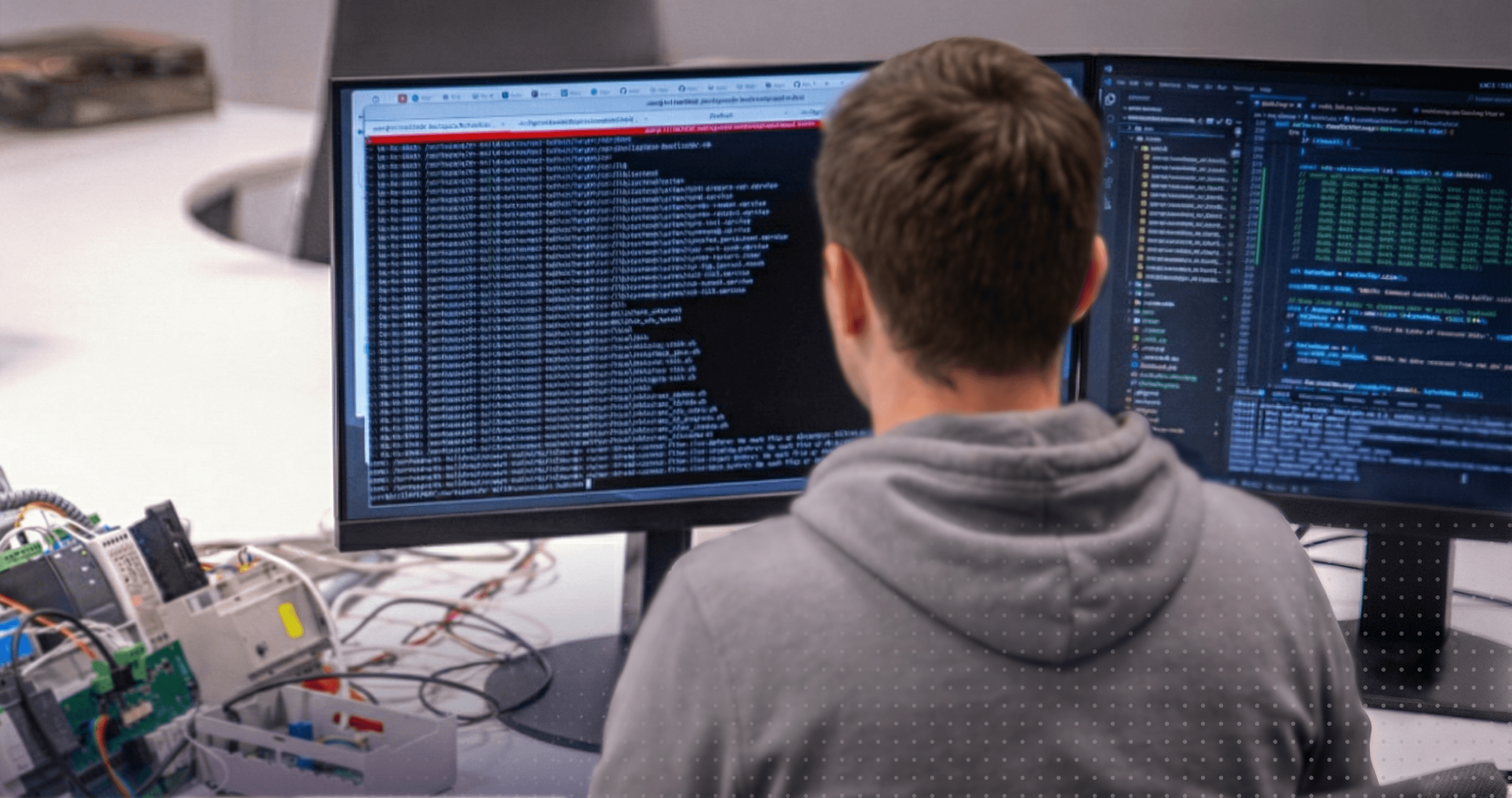 Zespół BIOT pracujący nad urządzeniami